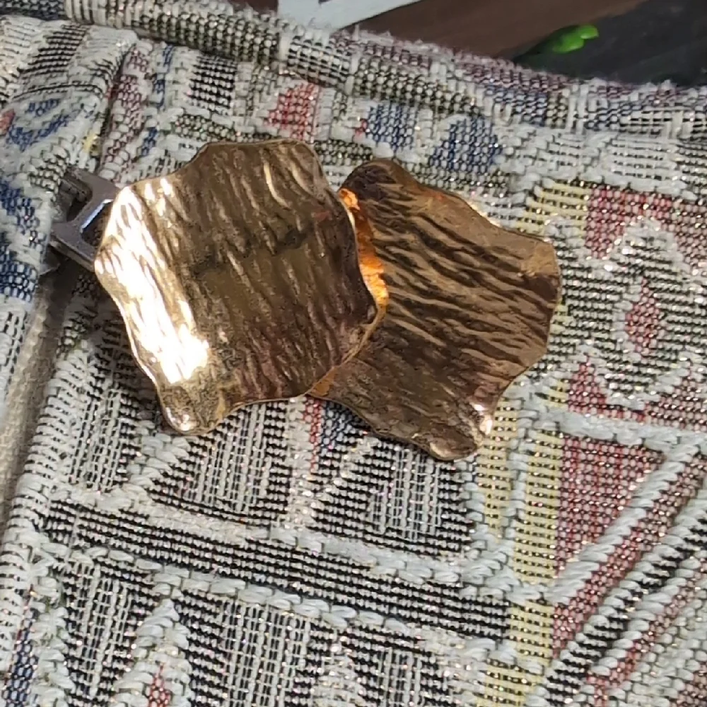 Vintage 7 Piece Gold Toned Earring Set - Picture 10 of 12